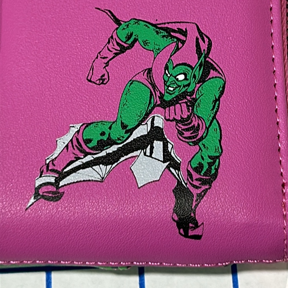 Marvel Green Goblin! Large zip wallet - Picture 5 of 8